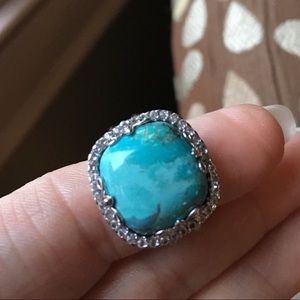 Large Statement Natural Turquoise Ring...REDUCED!!